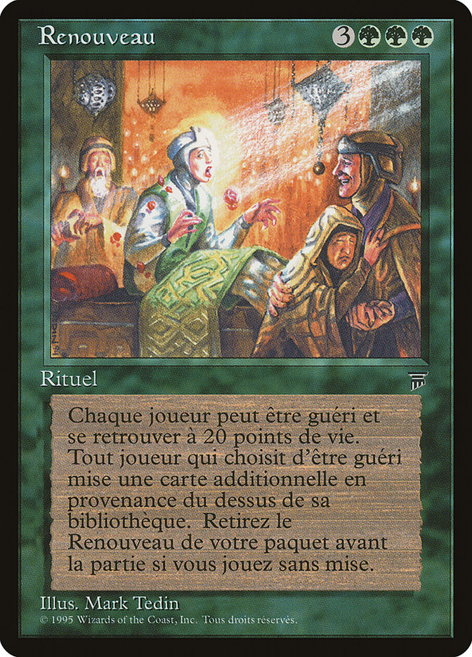 Rebirth (French) - "Renouveau" [Renaissance]