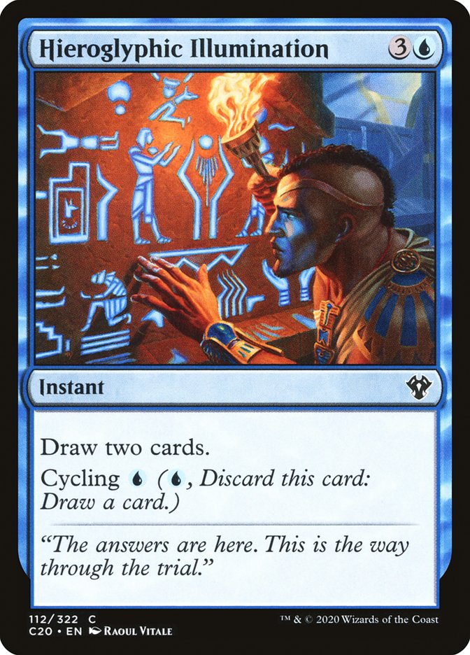 Hieroglyphic Illumination [Commander 2020]