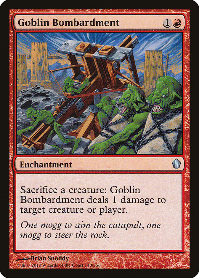 Goblin Bombardment [Commander 2013]