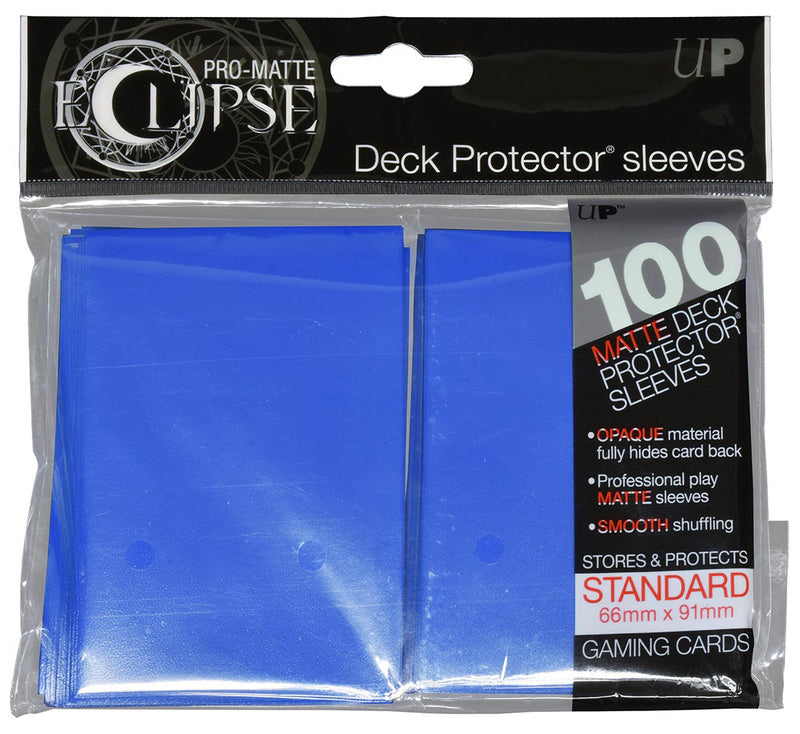 Picture of the Card Sleeves: Matte Eclipse 2.0 Sleeves: Pacific Blue (100)