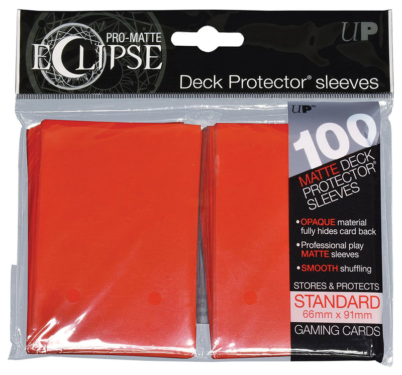 Picture of the Card Sleeves: Matte Eclipse 2.0 Sleeves: Apple Red (100)