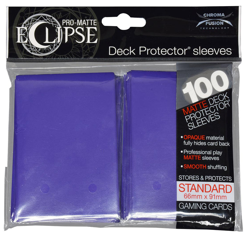 Picture of the Card Sleeves: Matte Eclipse 2.0 Sleeves: Royal Purple (100)
