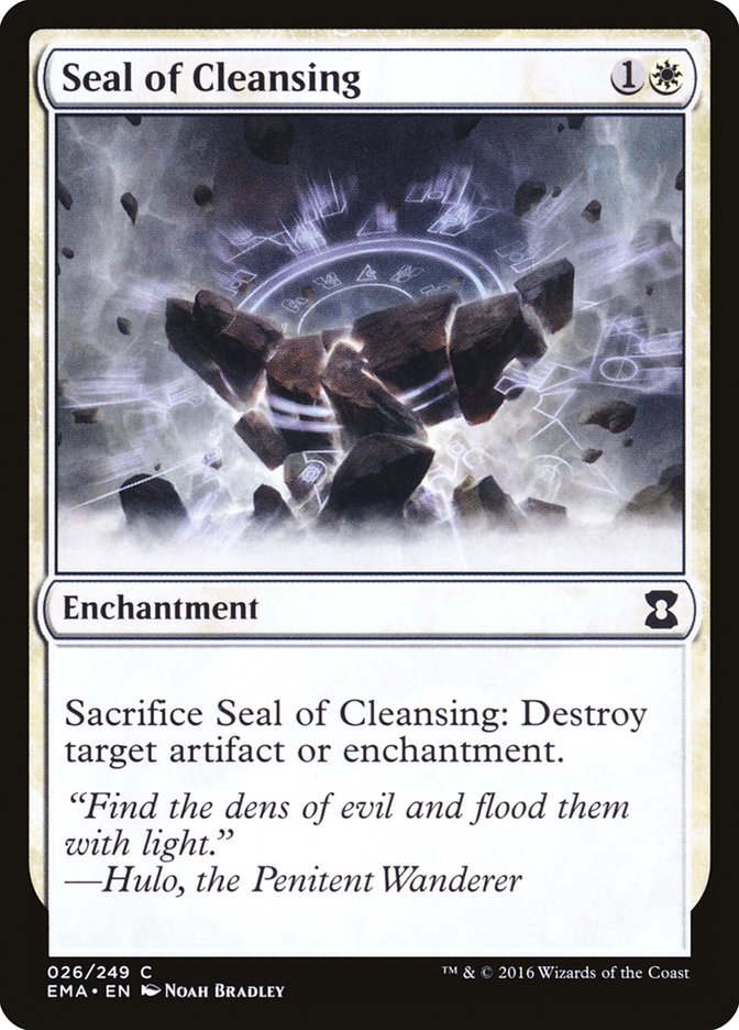 Seal of Cleansing [Eternal Masters]