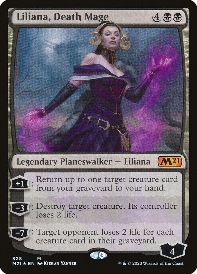 Liliana, Death Mage [Core Set 2021]