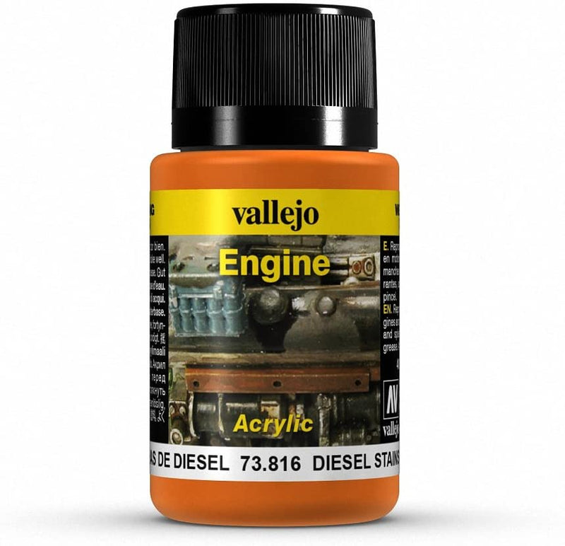 Picture of Vallejo Acrylic - Engine - Diesel Stains