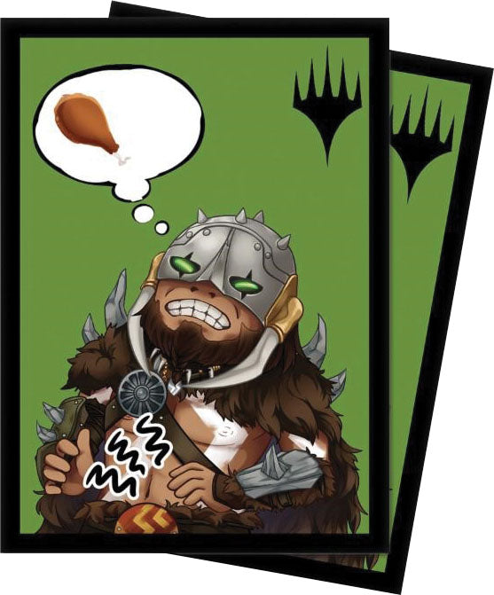 Picture of the Card Sleeves: MTG Chibi Collection - Garruk Im Starving Sleeves