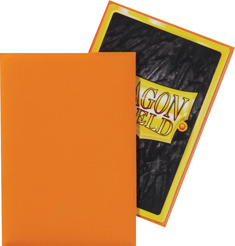 Picture of the Card Sleeves: Dragon Shield Matte: Orange (100)