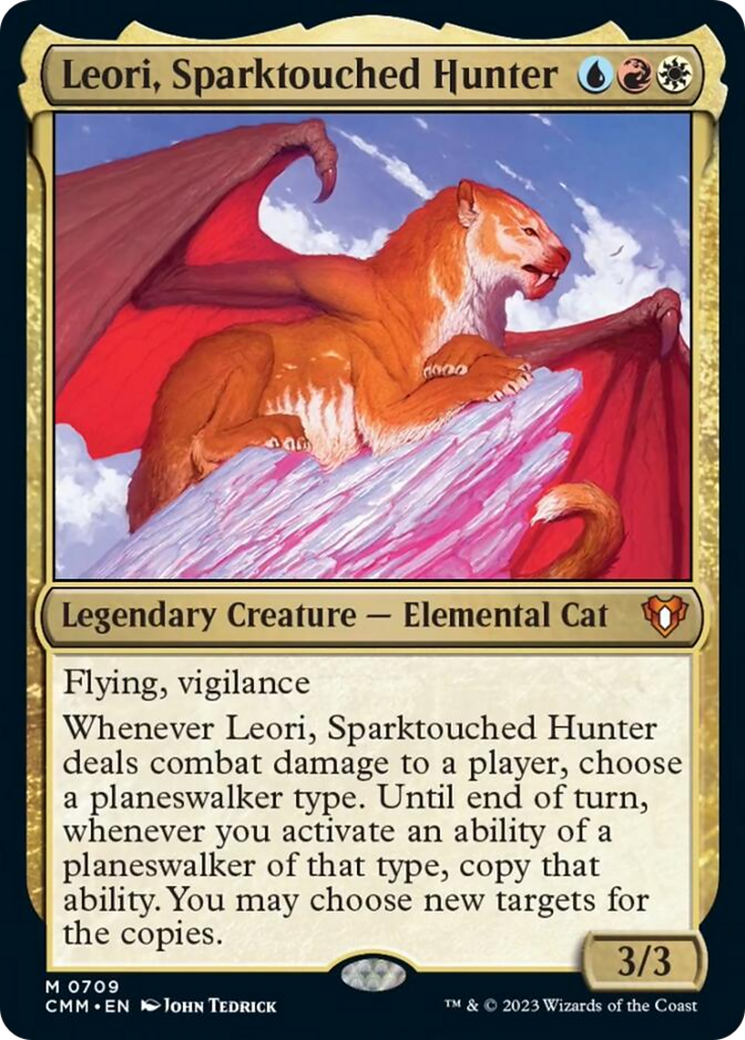 Leori, Sparktouched Hunter [Commander Masters]