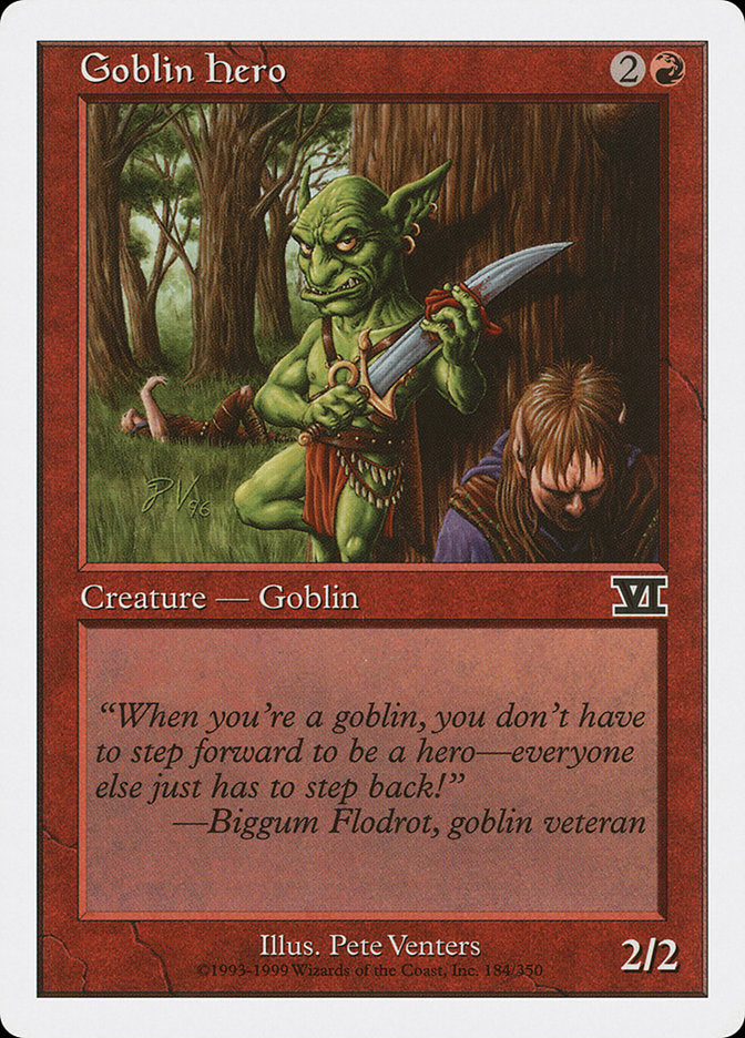 Goblin Hero [Classic Sixth Edition]