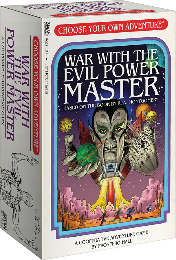 Picture of the Board Game: Choose Your Own Adventure: War with the Evil Power Master