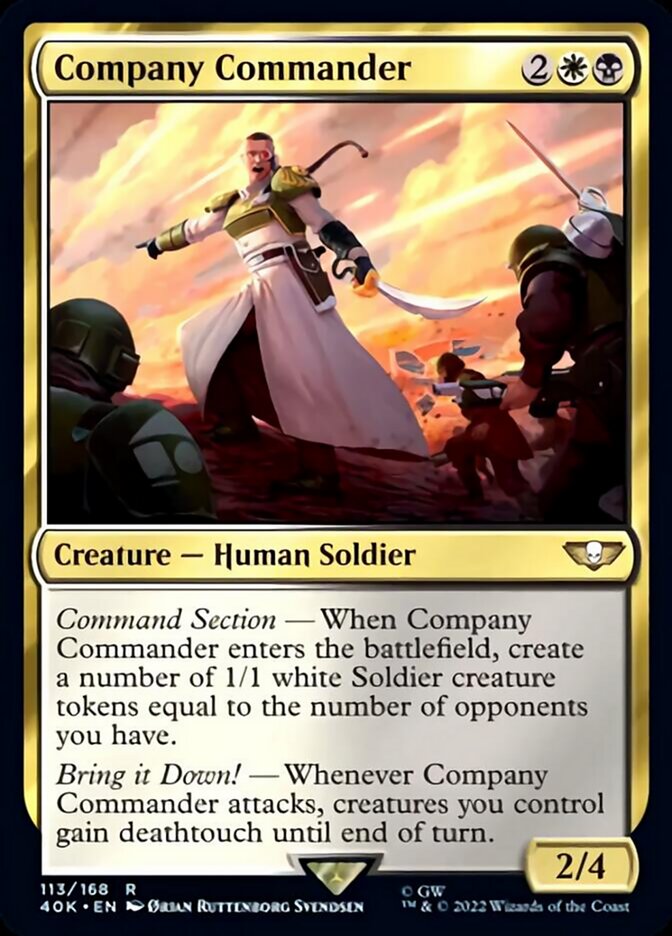 Company Commander [Warhammer 40,000]