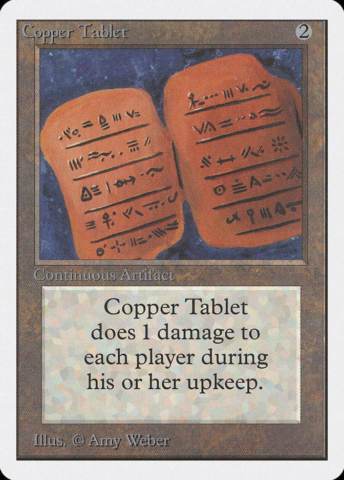 Copper Tablet [Unlimited Edition]