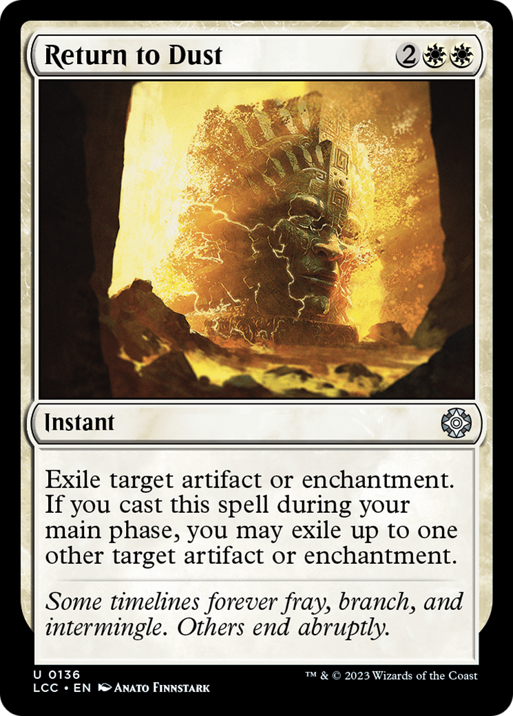 Return to Dust [The Lost Caverns of Ixalan Commander]