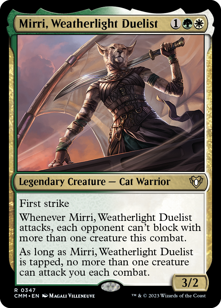 Mirri, Weatherlight Duelist [Commander Masters]
