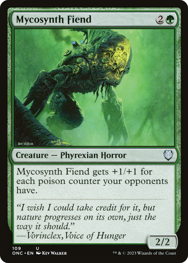 Mycosynth Fiend [Phyrexia: All Will Be One Commander]