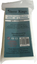 Picture of the Board Game Sleeves: Sleeve Kings Card Sleeves: 40 x 89mm (110)