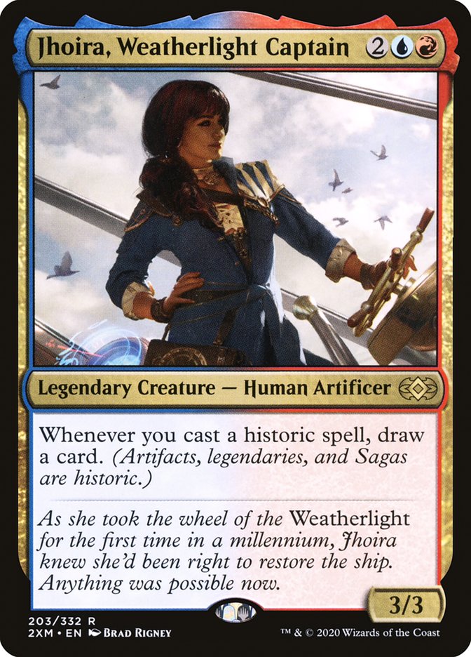 Jhoira, Weatherlight Captain [Double Masters]