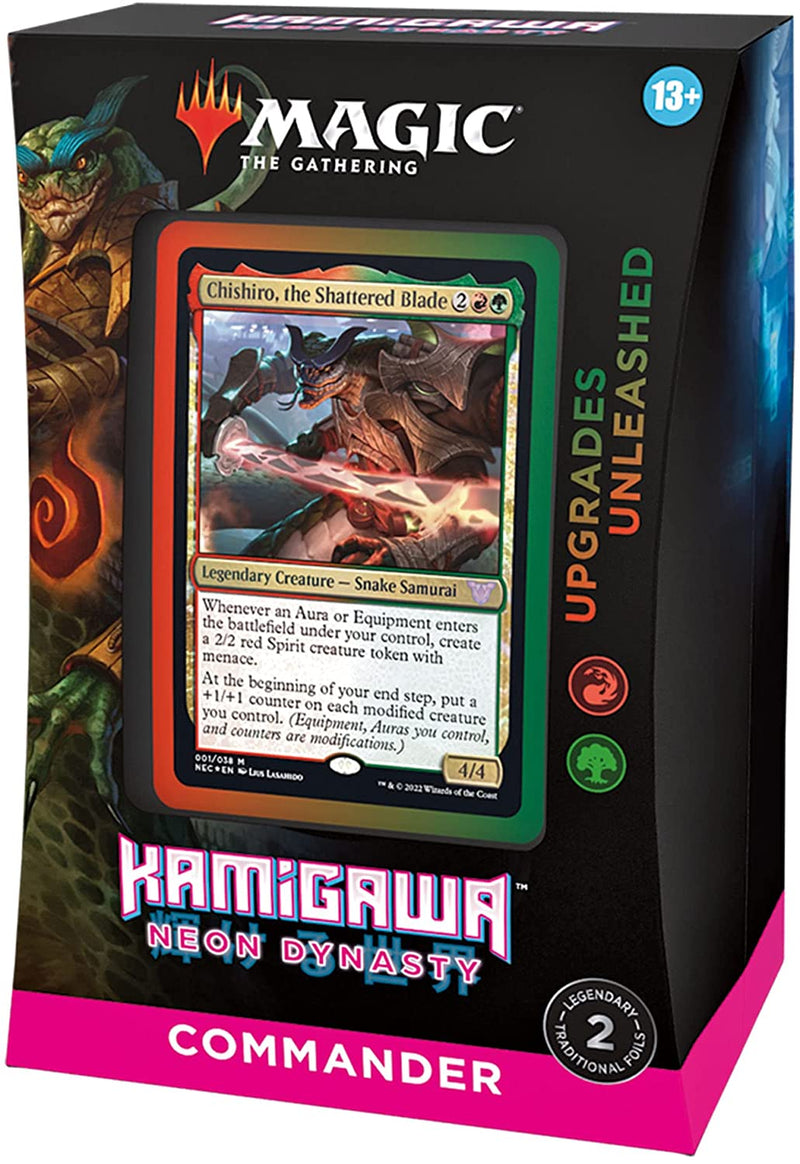 Kamigawa Neon Dynasty - Commander Deck - Upgrades Unleashed