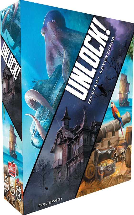 Picture of the Board Game: Unlock! House on the Hill (Big box)