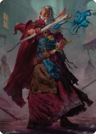 Elminster Art Card (64) [Commander Legends: Battle for Baldur's Gate Art Series]