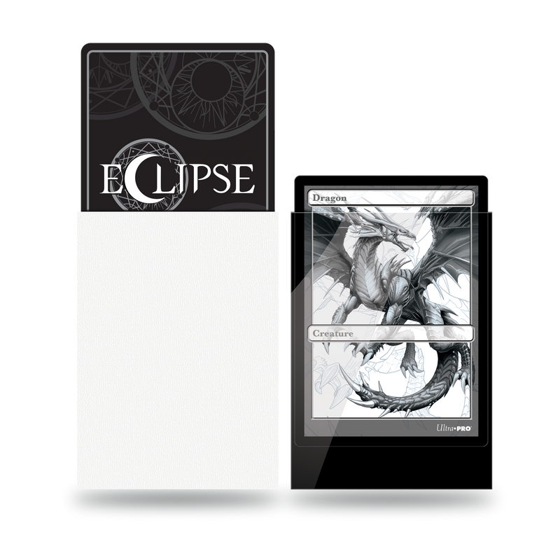 Ultra PRO: Standard 100ct Sleeves - Eclipse Gloss (Arctic White)