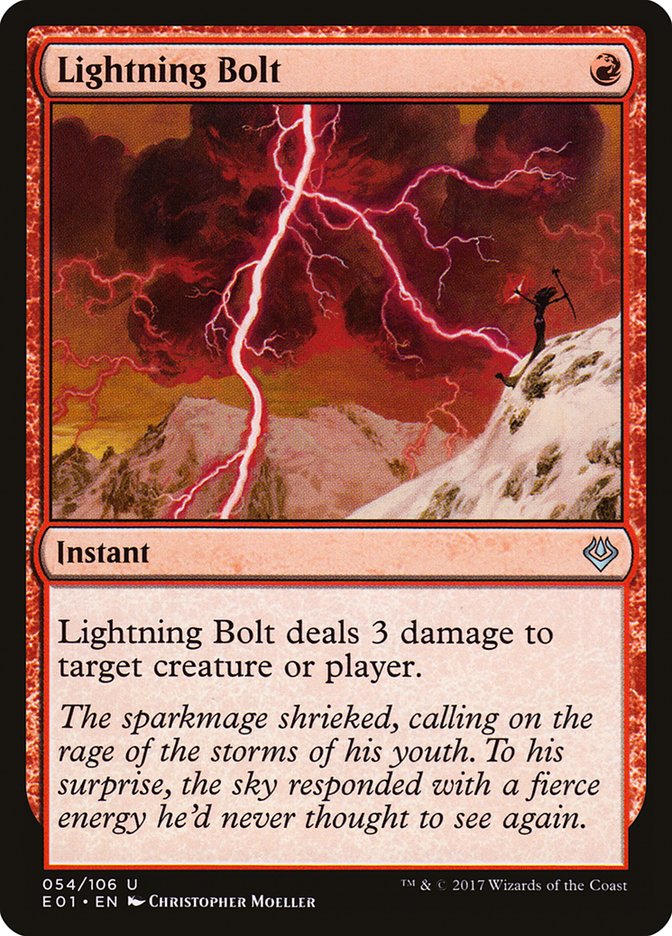 Lightning Bolt [Archenemy: Nicol Bolas]