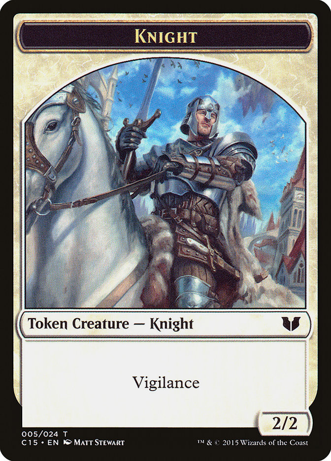Knight Token (005/024) [Commander 2015 Tokens]