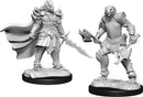 D&D Unpainted Minis: Dragonborn Fighter (Female 2)