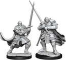 D&D Unpainted Minis: Half-Orc Paladin Male