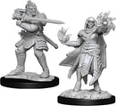 Hobgoblin Fighter Male & Hobgoblin Wizard Female