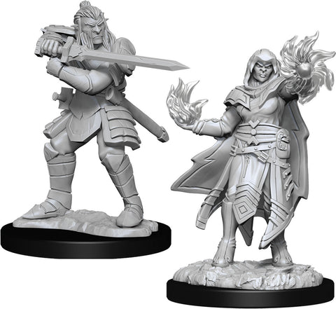Hobgoblin Fighter Male & Hobgoblin Wizard Female
