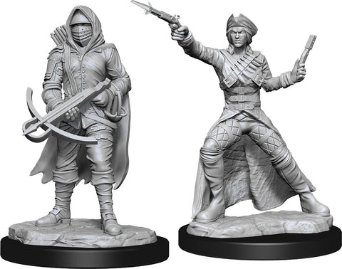D&D Unpainted Minis: Bounty Hunter & Outlaw - Wave 15