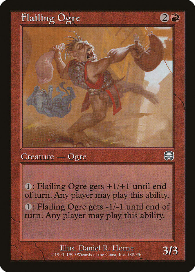 Flailing Ogre [Mercadian Masques]