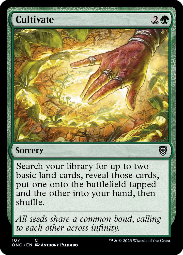 Cultivate [Phyrexia: All Will Be One Commander]