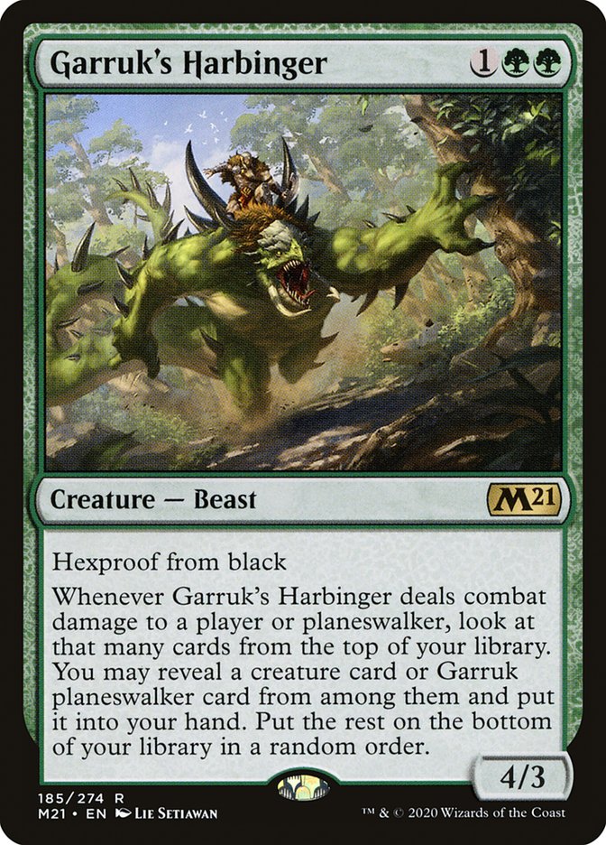 Garruk's Harbinger [Core Set 2021]