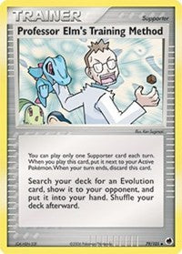 Professor Elm's Training Method [Dragon Frontiers]