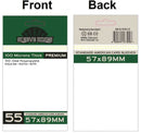 Sleeve Kings - Premium Standard American Card Sleeves (55 Sleeves) 57mm x 89mm