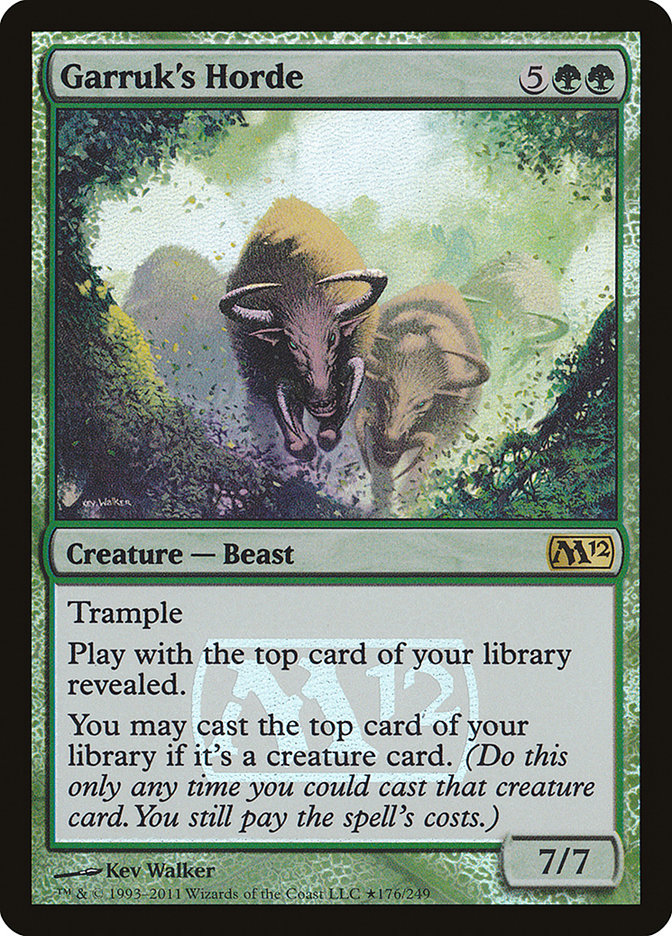 Garruk's Horde [Magic 2012 Prerelease Promos]