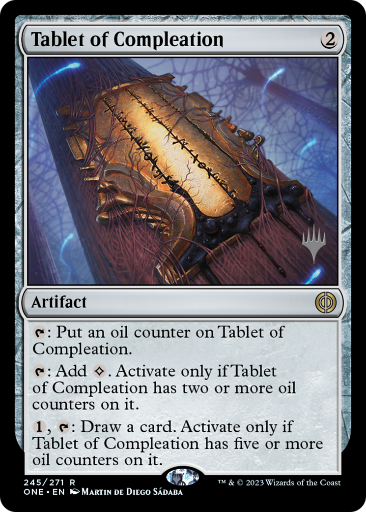 Tablet of Compleation (Promo Pack) [Phyrexia: All Will Be One Promos]