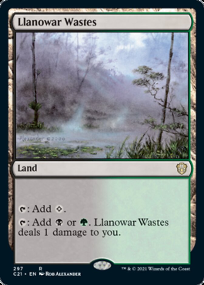 Llanowar Wastes [Commander 2021]