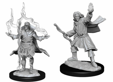 D&D Unpainted Minis: Elf Sorcerer Male