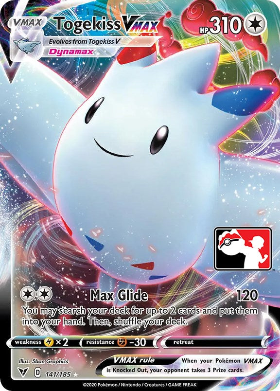 Togekiss VMAX (141/185) [Prize Pack Series One]
