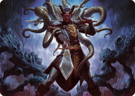 Zevlor, Elturel Exile Art Card (42) [Commander Legends: Battle for Baldur's Gate Art Series]