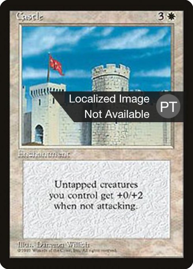 Castle [Fourth Edition (Foreign Black Border)]