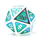 Metal d20 (1) - Mythica Spellbinder Gaia
