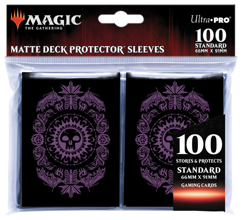 Ultra PRO: Standard 100ct Sleeves - Mana 7 (Swamp)