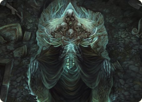 Myrkul, Lord of Bones Art Card (39) [Commander Legends: Battle for Baldur's Gate Art Series]