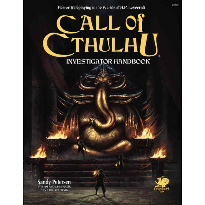 Picture of the RPG Book: Call Of Cthulhu 7th Edition Investigator Rulebook