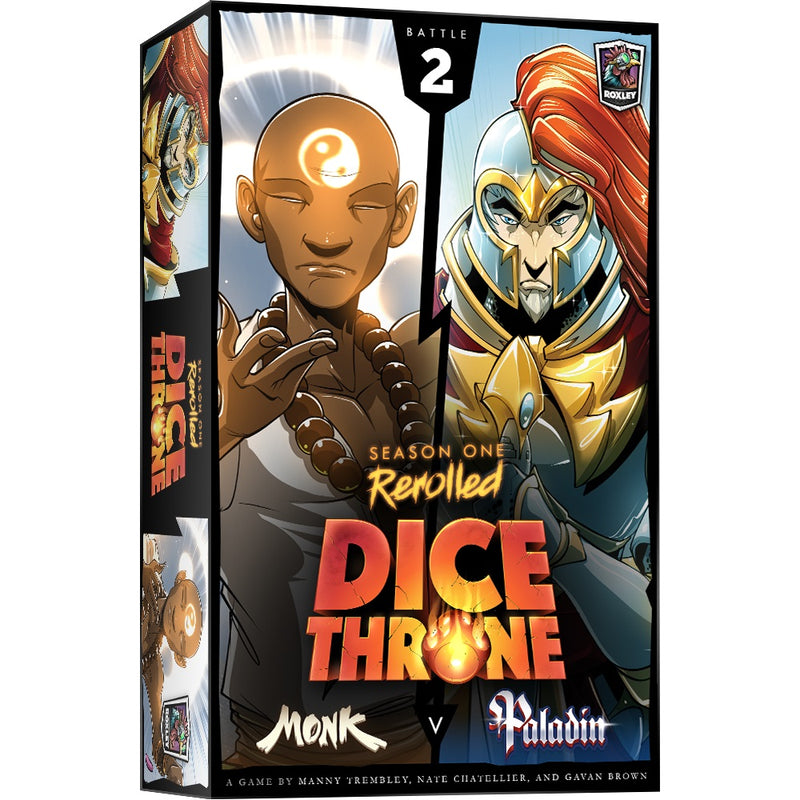 Dice Throne: Season One Rerolled - Monk Vs Paladin