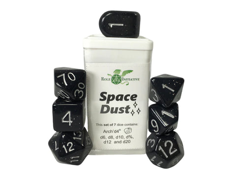 Dice Set (7) - Space Dust - arch'd4